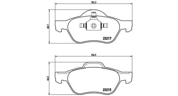 MAGNETI MARELLI stabdžių trinkelių rinkinys, diskinis stabdys 363700468048